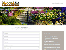 Tablet Screenshot of 3local.com